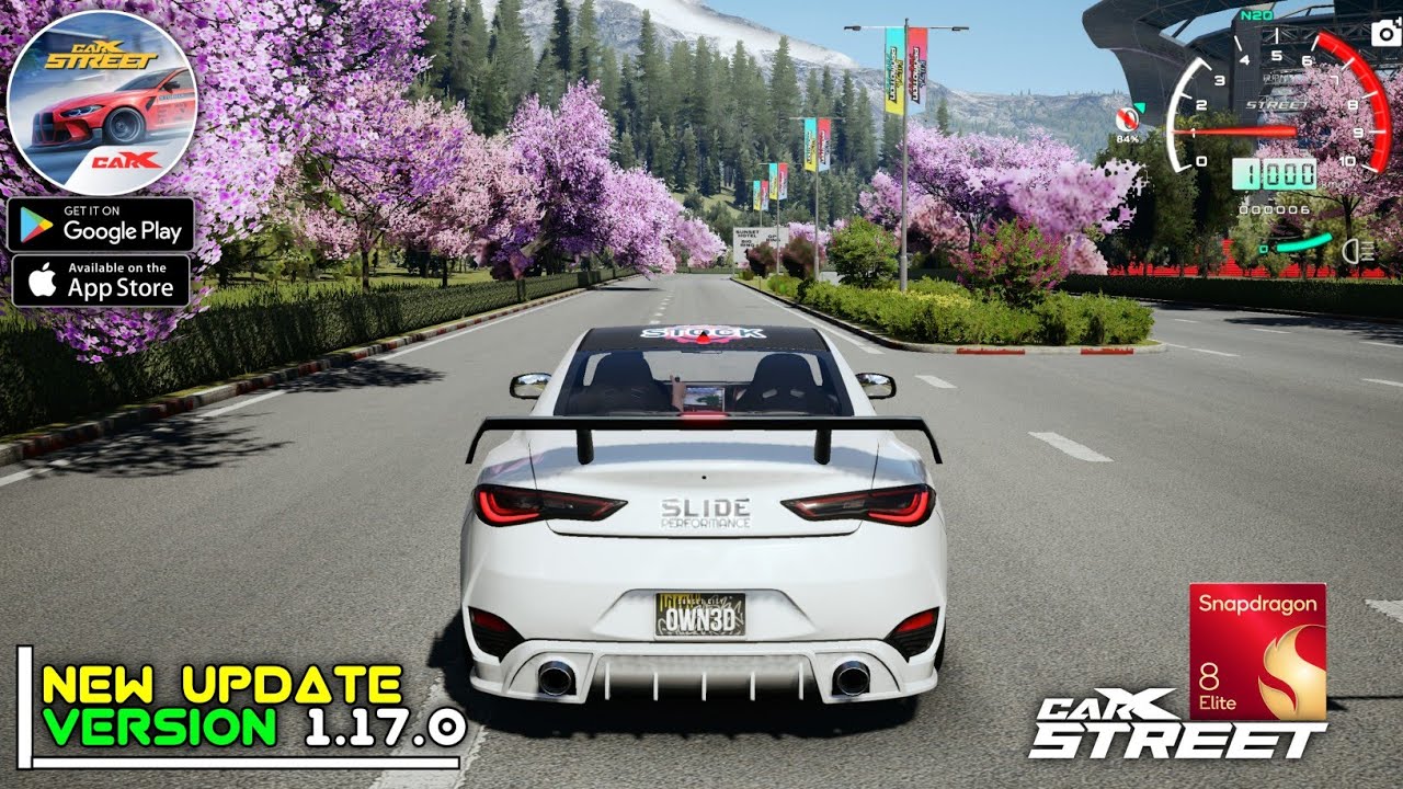 CarX Street Mobile 2K | new update version 1.17.0 improved performance snapdragon 8 elite controler 