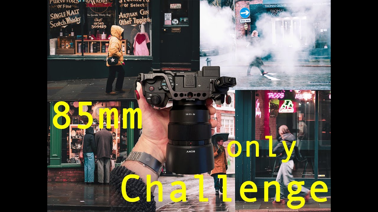 Sony 85mm 1.8 | one lens Challenge | Can I Get Photos In a Small Town...