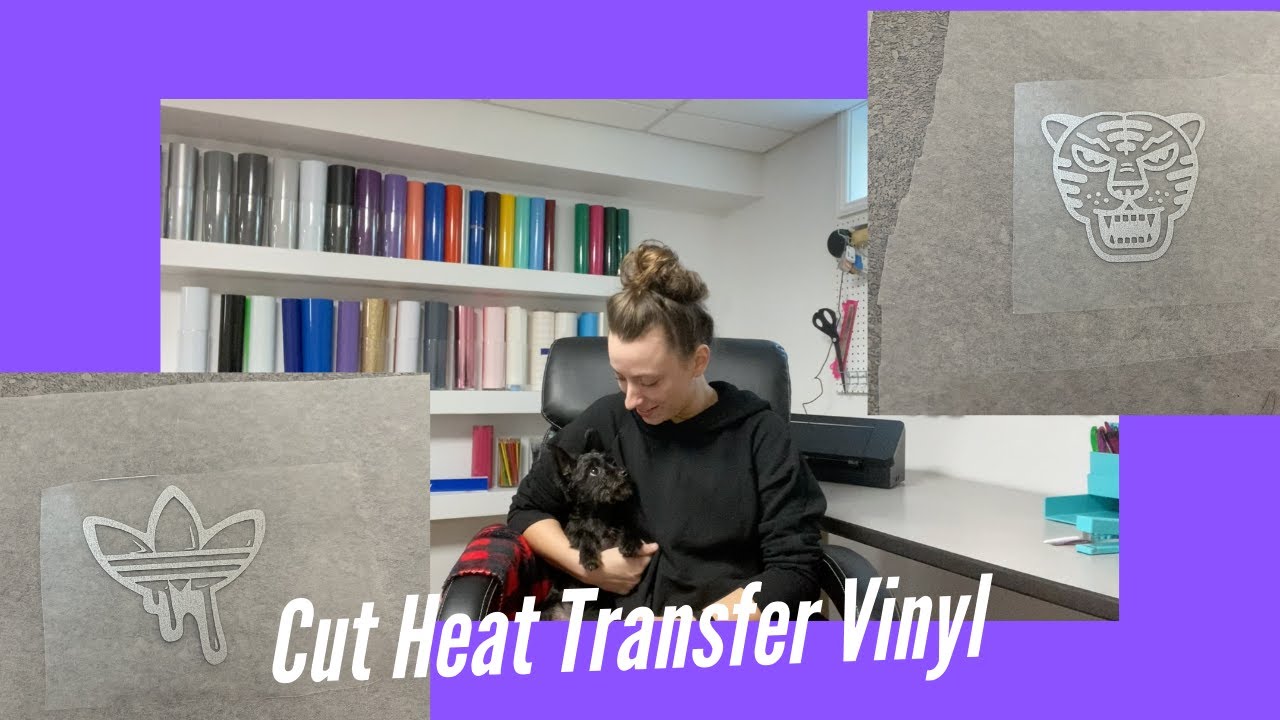 How to cut HTV Vinyl (using silhouette cameo 3)