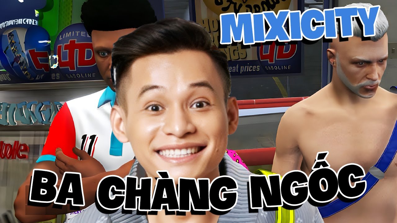 (GTA V MixiCity 2024 #1) Ngày đầu nhập cư trái phép và cuộc hội ngộ của ba chàng ngốc Môi, Lôi, Mẽ.