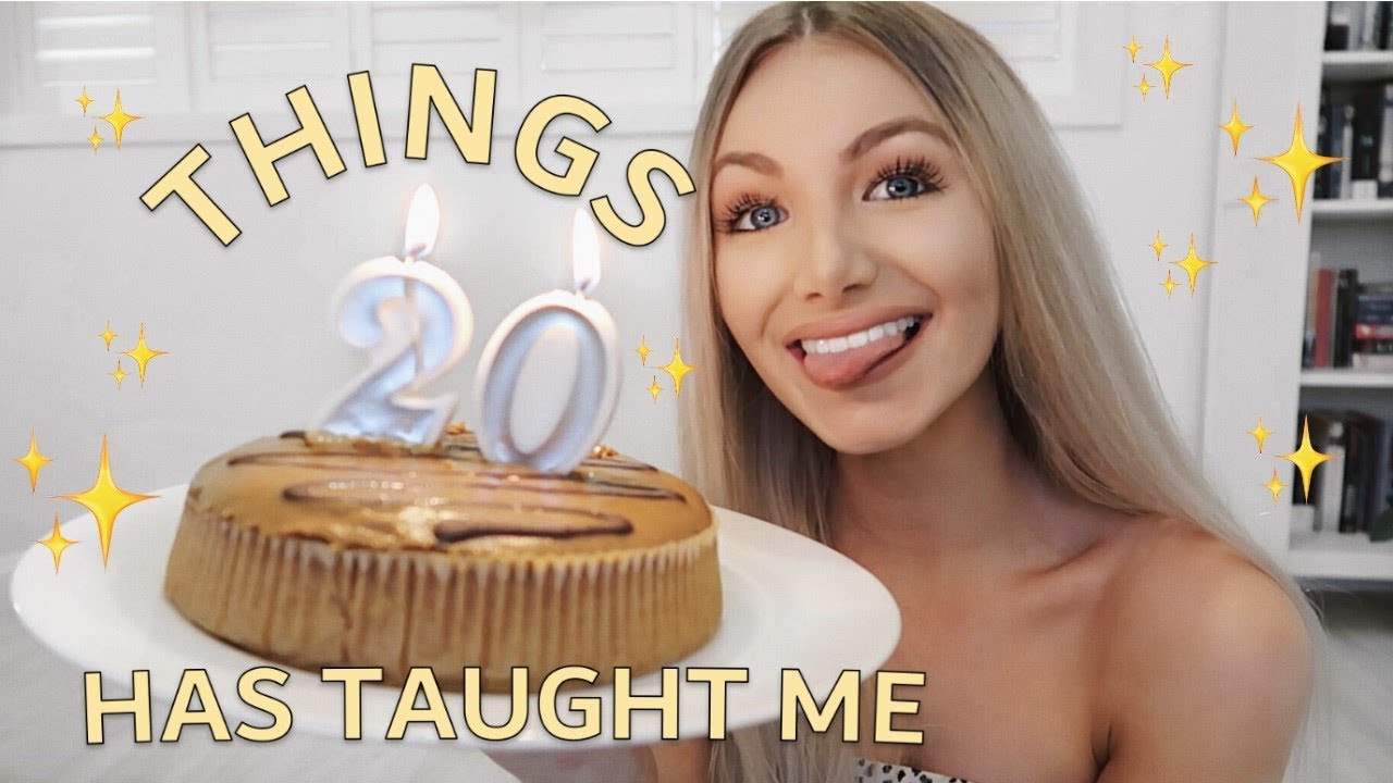 20 Things I've Learnt In 20 Years