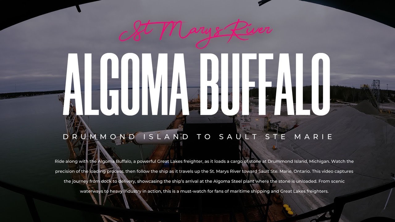 Algoma Buffalo Drummond Island to Sault Ste  Marie