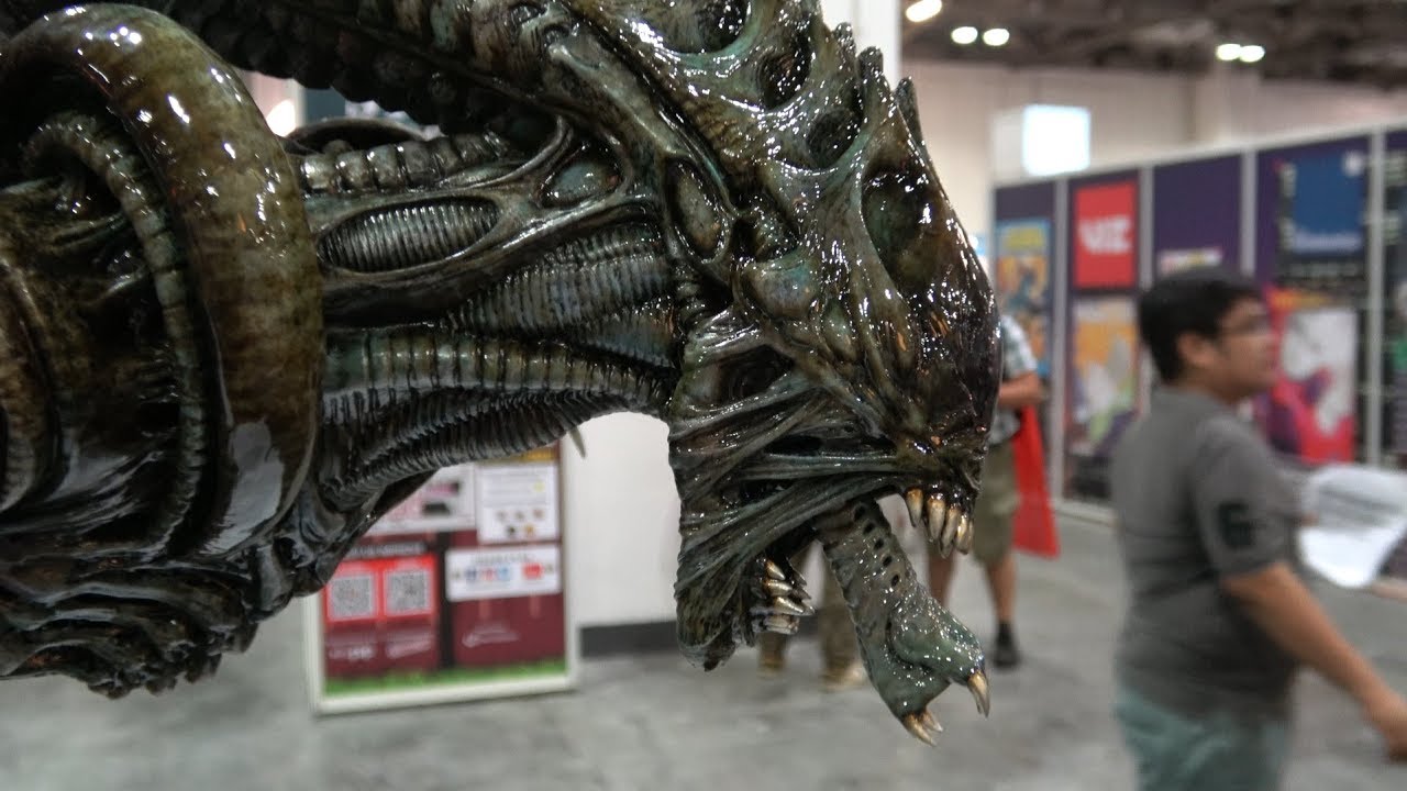 XM Studios Alien by Narin 4K CLOSEUPS STGCC 2018
