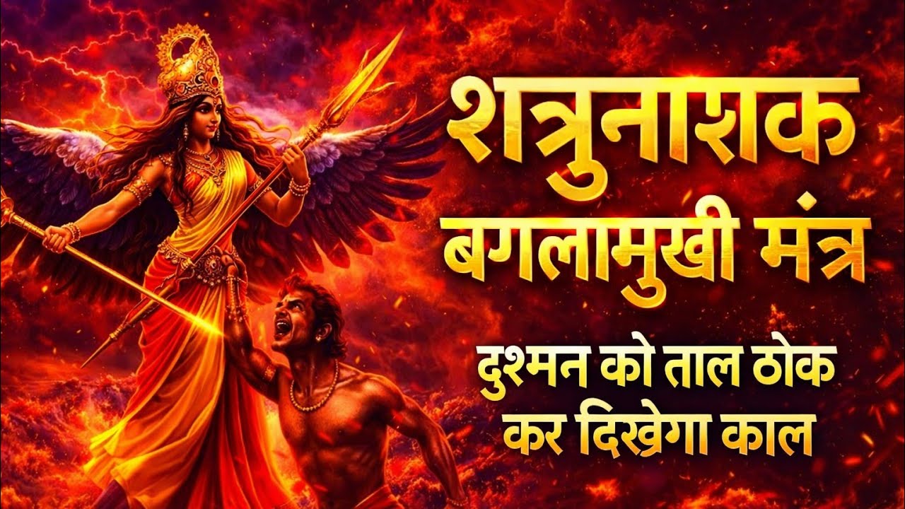 Mata Baglamukhi का महाघातक शत्रु नाशक मंत्र 1 बार बजाते ही शत्रु को काल के दर्शन Baglamukhi Kavach
