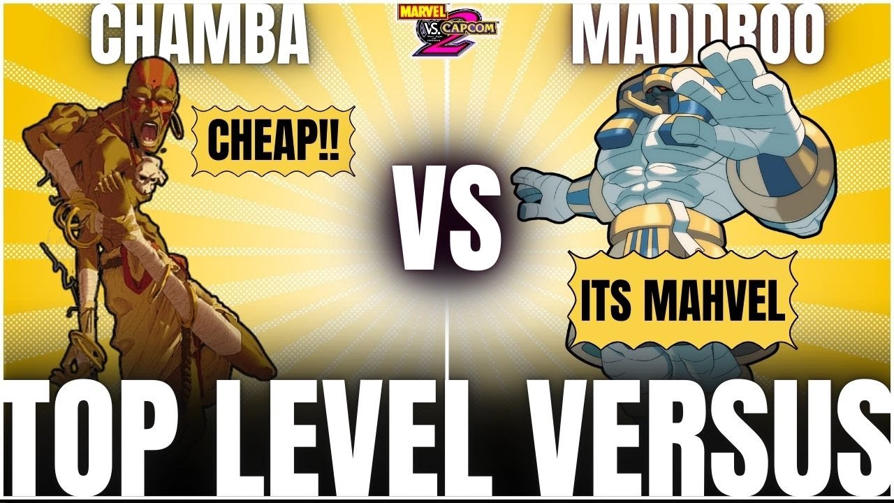 Marvel Vs Capcom 2 - Chamba Vs MADDROO - that CHEAP stuff!! 😈😈