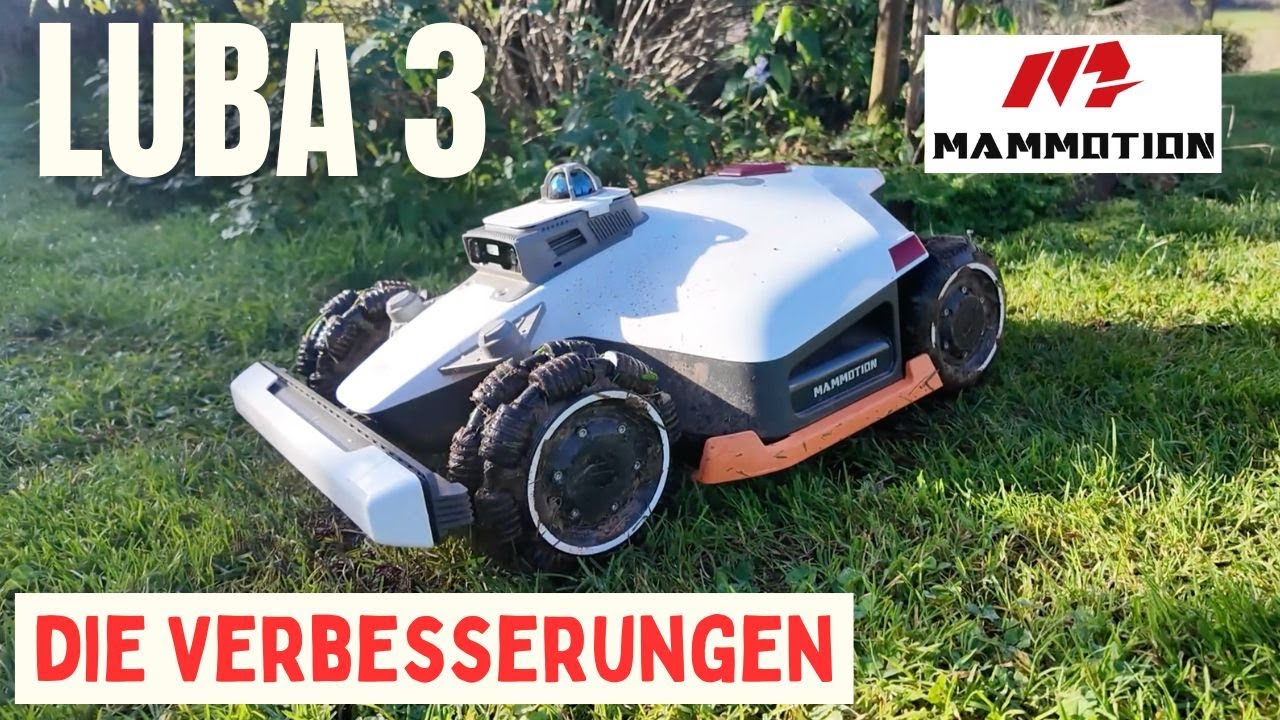 Luba 3 AWD: Neuheiten und Verbesserungen des neuen Mähroboters!
