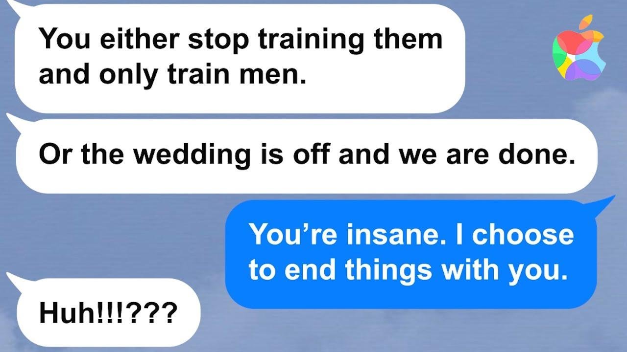 【Apple】My fiancee insists I never train other women. Does that make any sense