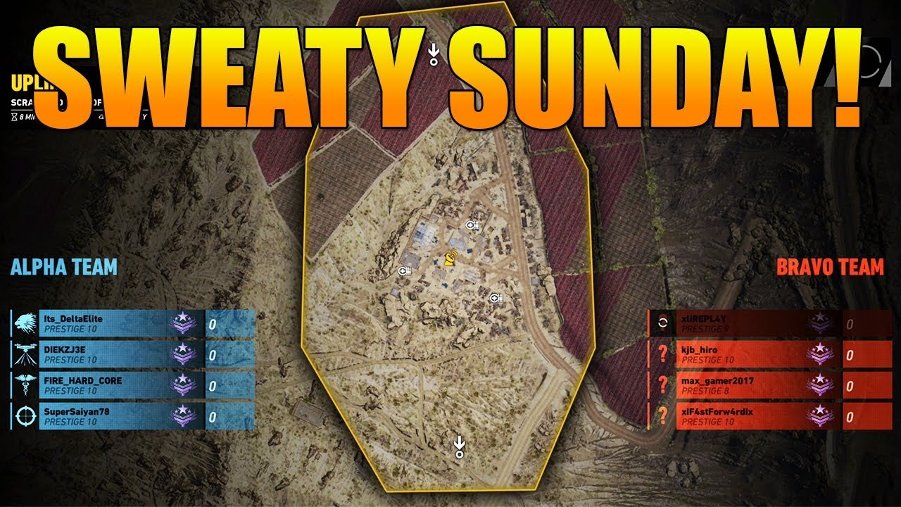 Sweaty Sunday - Full Lobby of Elites in Ranked (Ghost Recon Wildlands PVP)