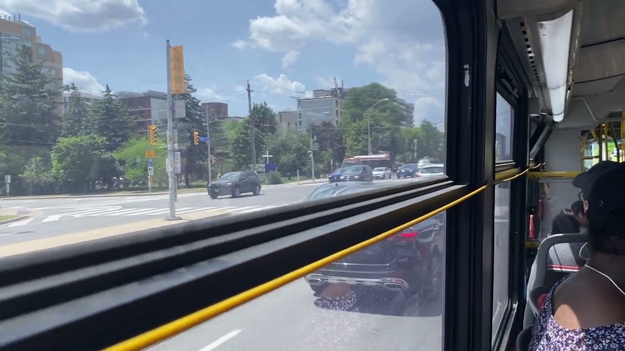 TTC 939A BUS RIDE #9036 NOVABUS LFS ARTIC