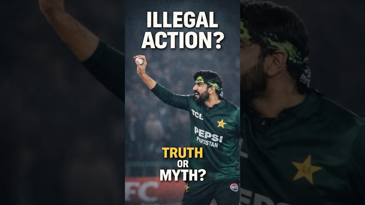IS USMAN TARIQ BOWLING ACTION ILLEGAL?