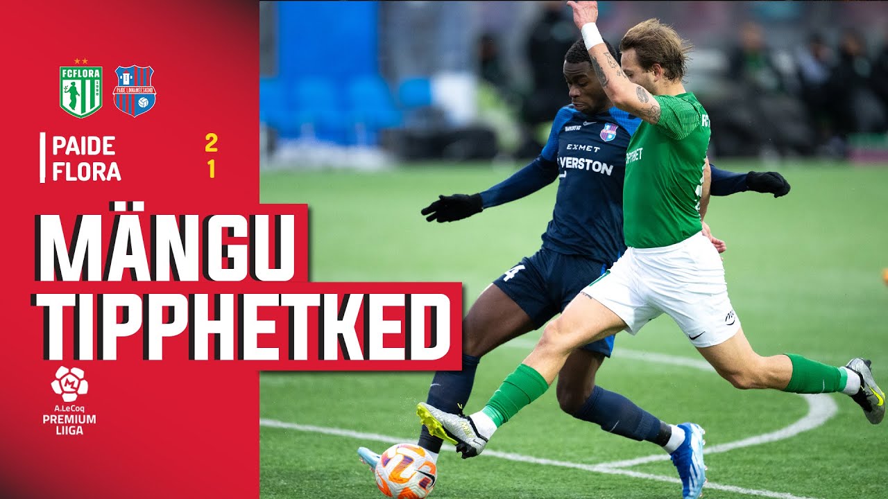 Tallinna FC Flora - Paide Linnameeskond I 2:1 I A. Le Coq Premium liiga 33. voor I 2023