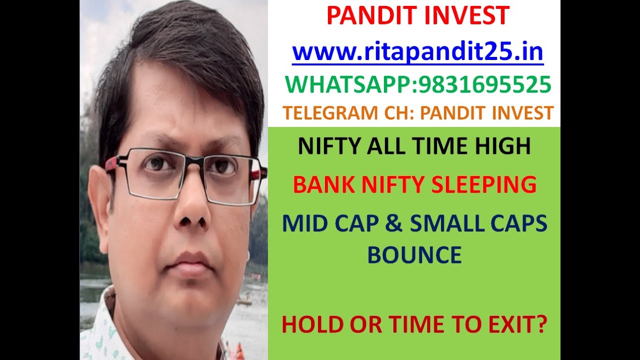 NIFTY NEW HIGH BANKNIFTY SLEEPING.