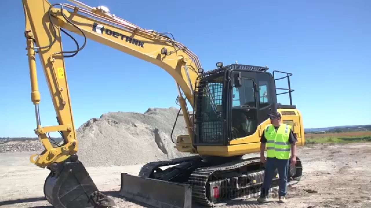 Detank DE150BD excavator video review | Earthmovers & Excavators