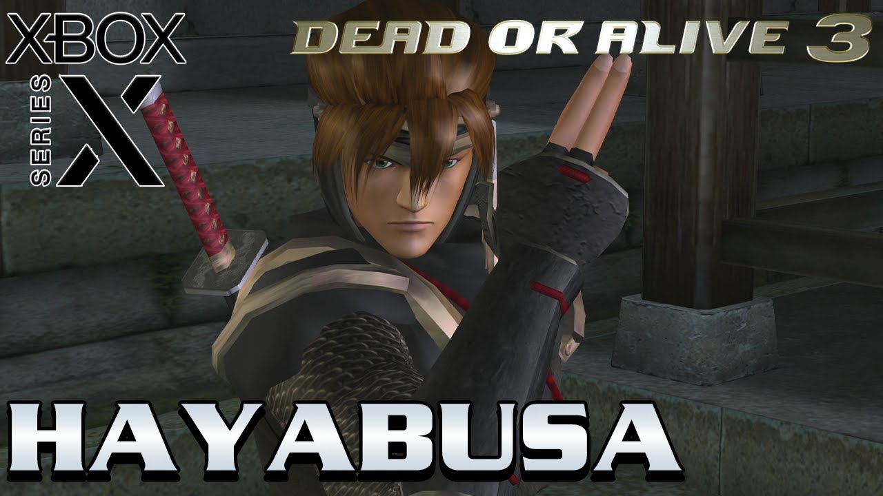 Dead Or Alive 3 (Xbox Series X) Ryu Hayabusa Gameplay [Very Hard] - Story & Ending [4K 60FPS]