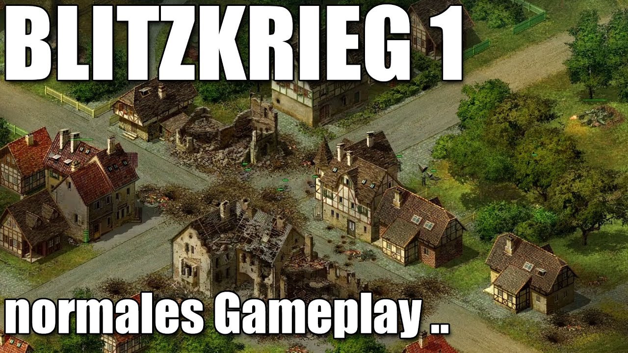 Blitzkrieg 1 eine ganz normale Mission, Artillerie ist King