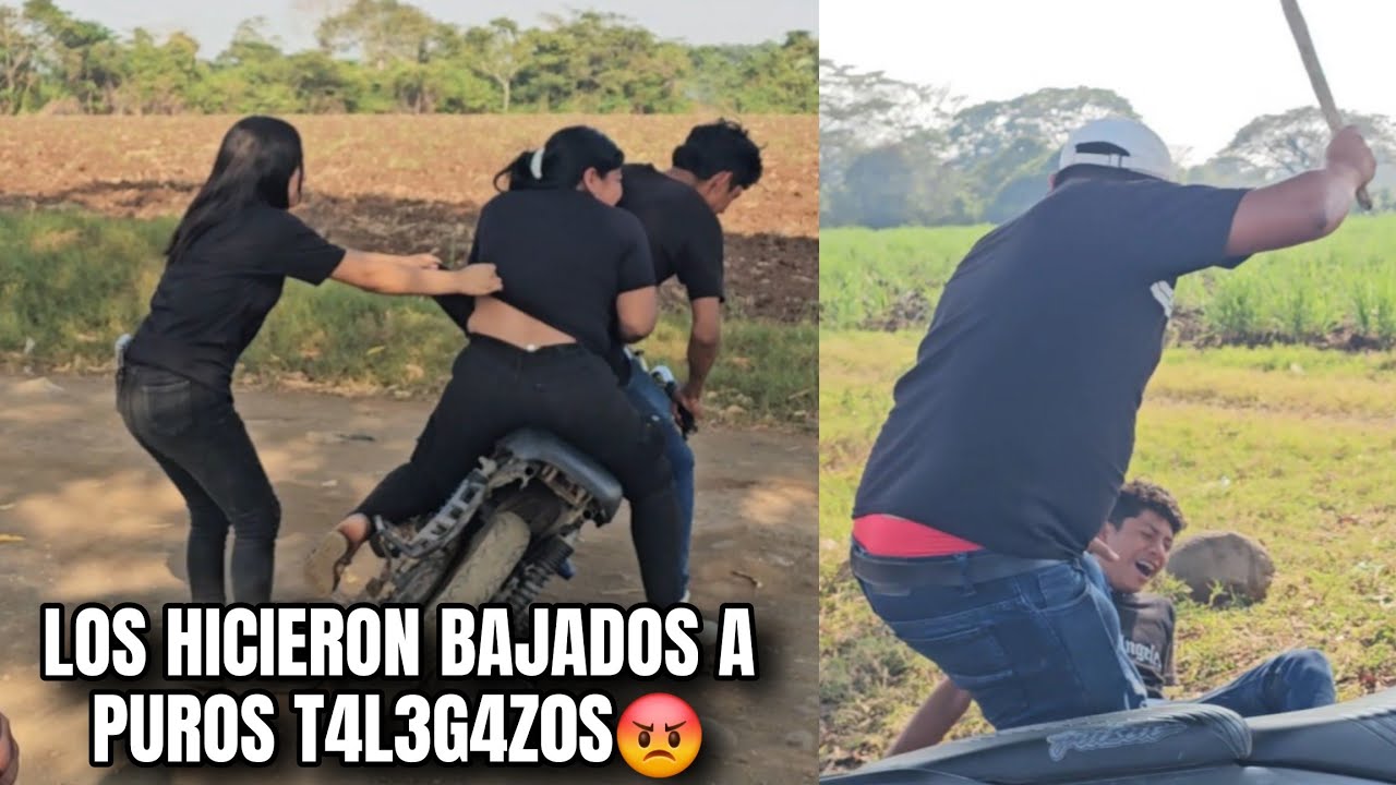 Los Bajan A Puro Vrg4z0 De La Moto😱 Denis Llevó A Toñita A Hacer Ch1pI4k😡