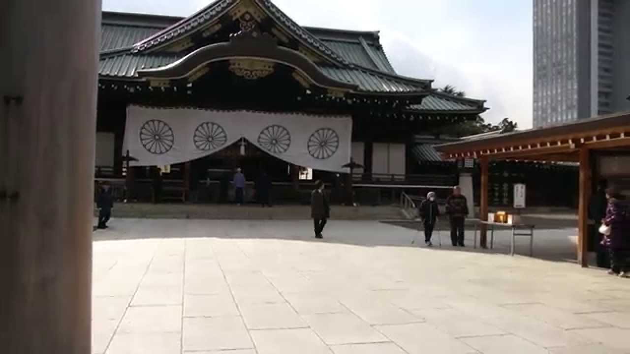 2011年03月11日　14:46　靖国神社　地震発生 【東日本大震災】