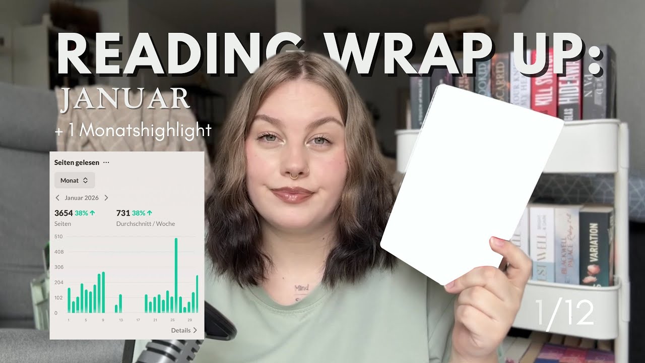 Lesemonat: Januar 📖⭐️ | 1 Monatshighlight | reading wrap up | Kyra‘s book space 📚