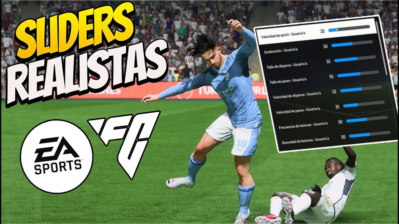 Como CONFIGURAR Sliders REALISTAS en EA SPORTS FC 24