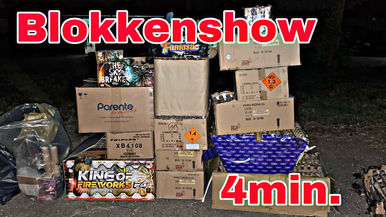 Alles moet op 😅😂 : Gruwelijke Blokken Show : Klasek - Triplex - Pyro Moravia : Vuurwerk Afsteken 🔥