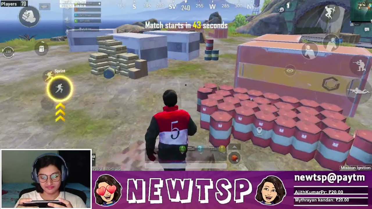 🔴[LIVE] BGMI Tamil தமிழ் #NewtSP Indian PUBG Live Tamil - New Mission Ignition Mode  1.5.0