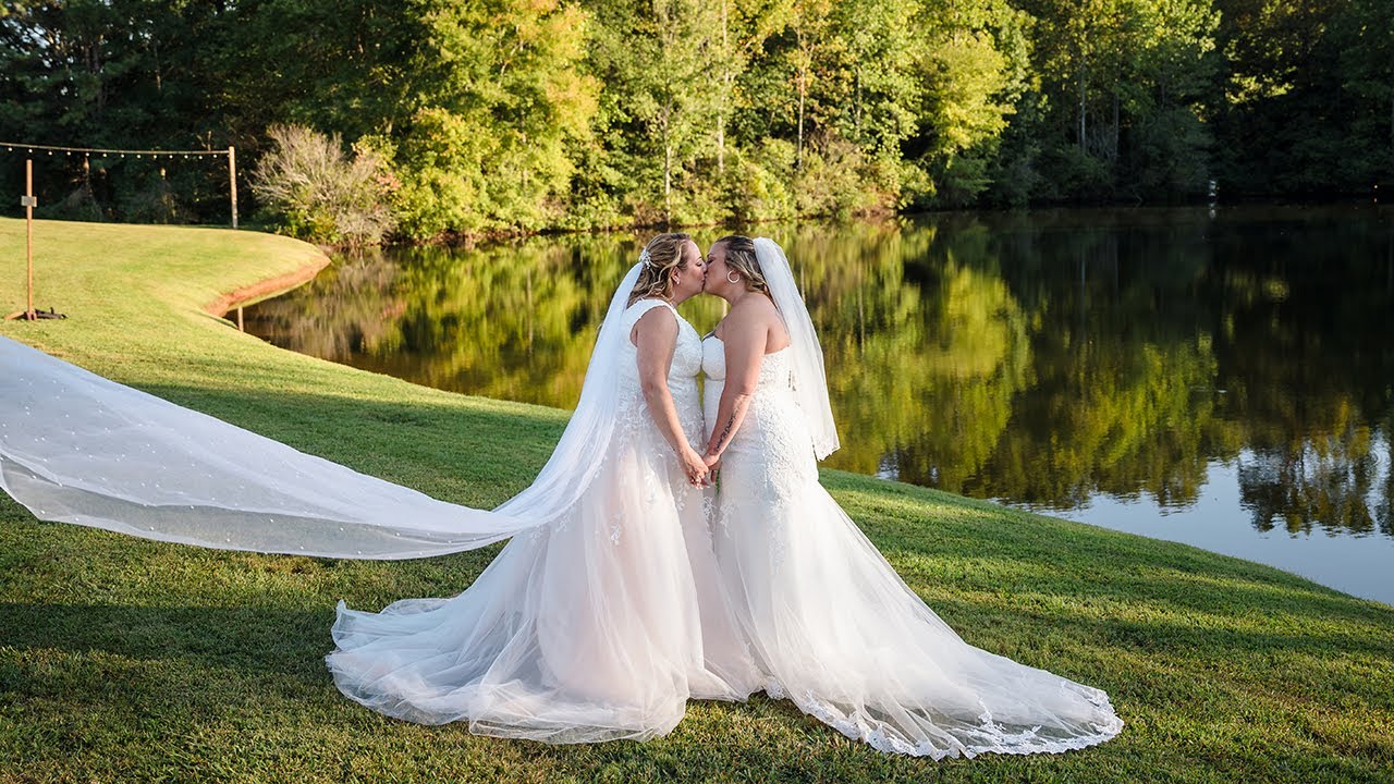 Alexandria & Ashley Wedding - Greenbrier Farms - Ceremony