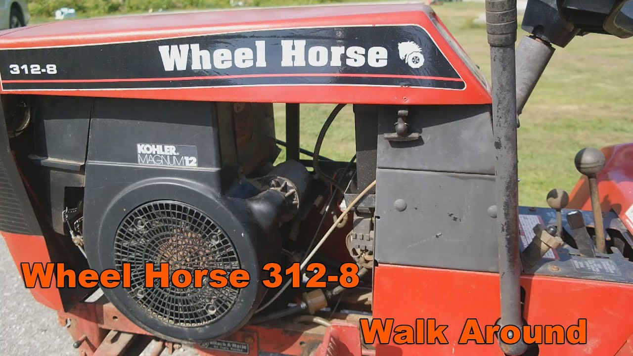 Wheel Horse 312-8 Walk Around
