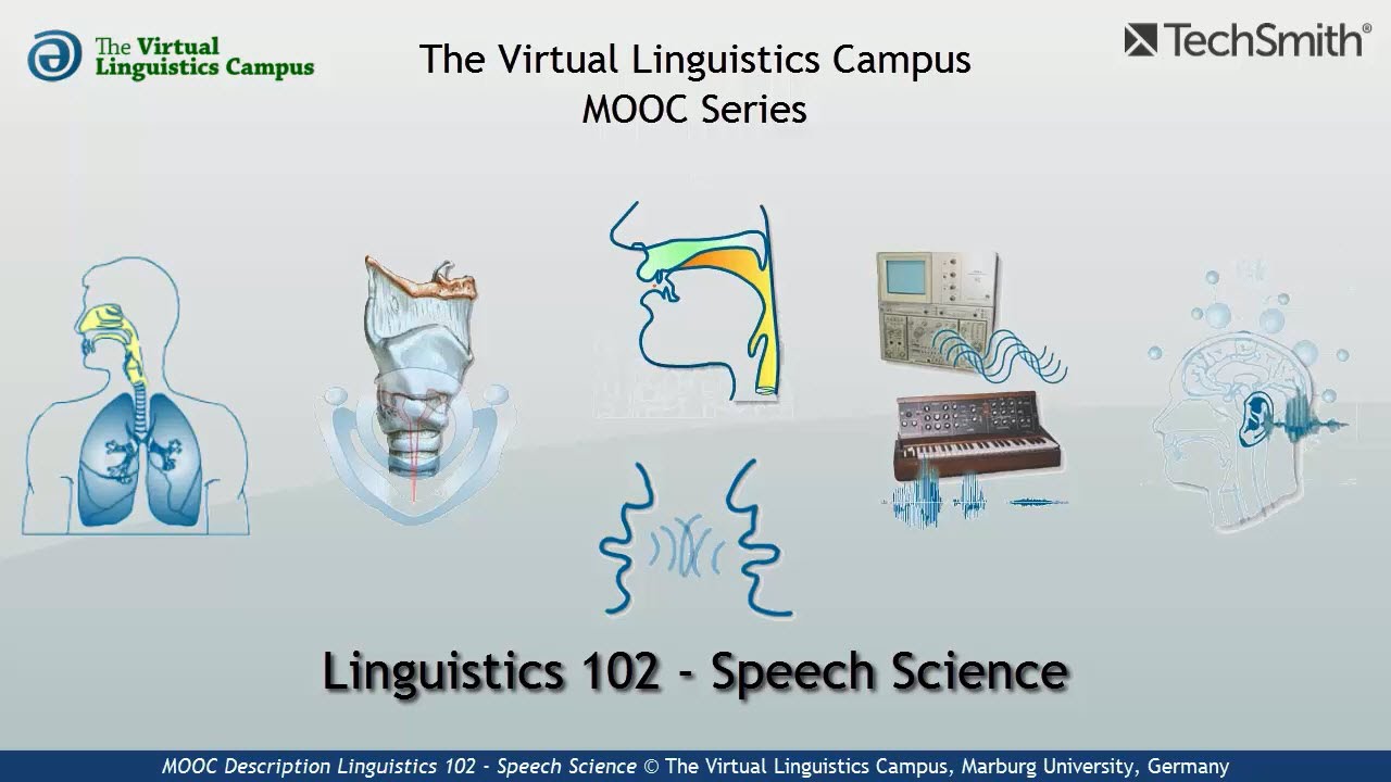 pMOOC Description: Linguistics 102 - Speech Science