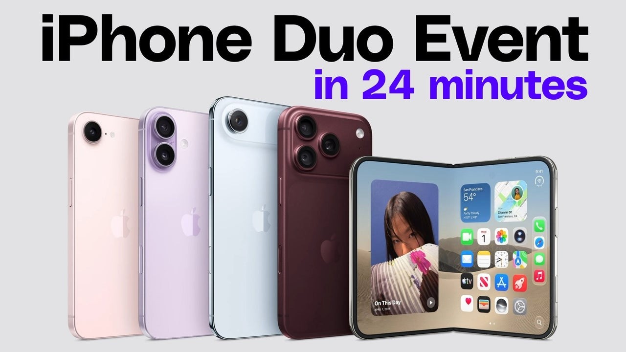 iPhone Duo Event in 24 minutes