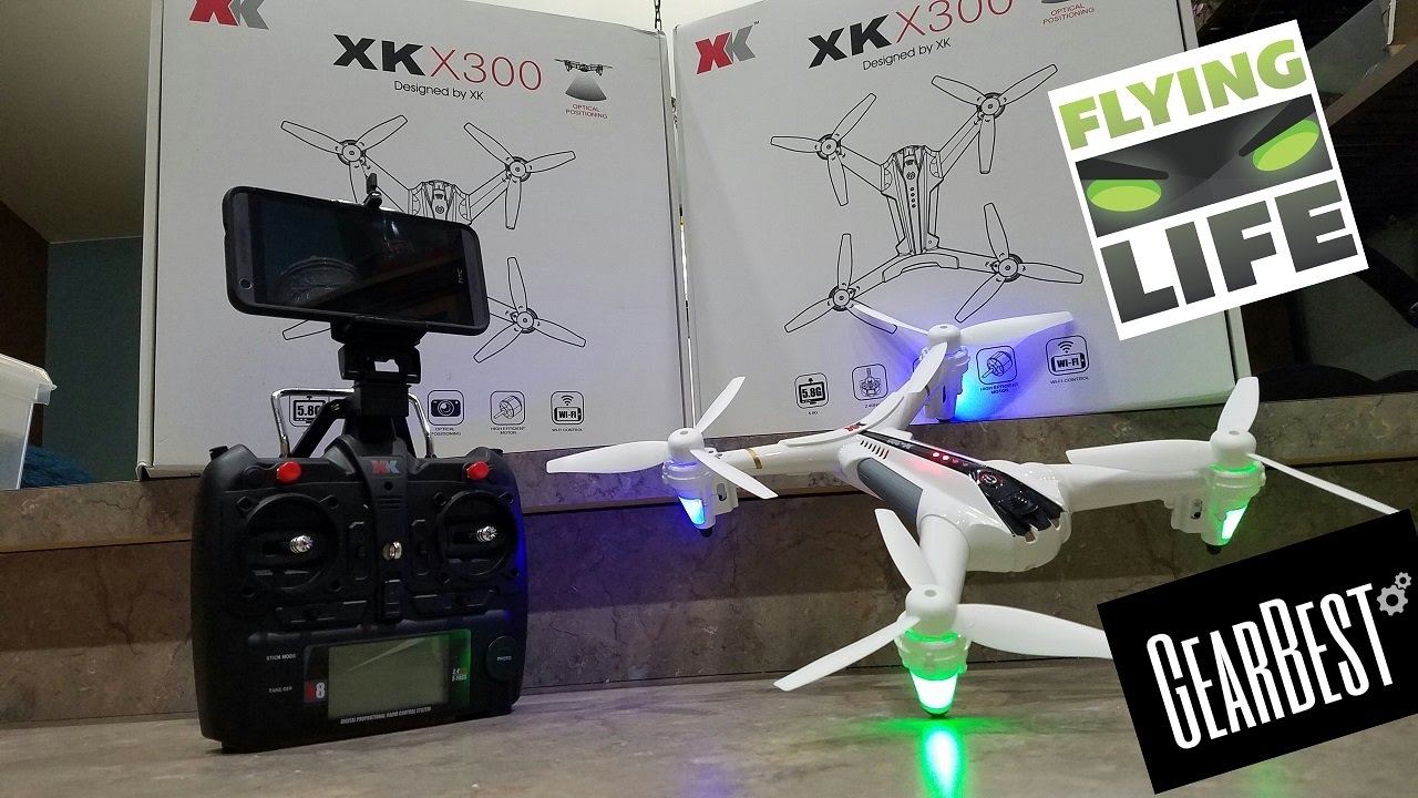 2017 Best Beginner Drone ?!? XK X300W REVIEW (Gearbest)
