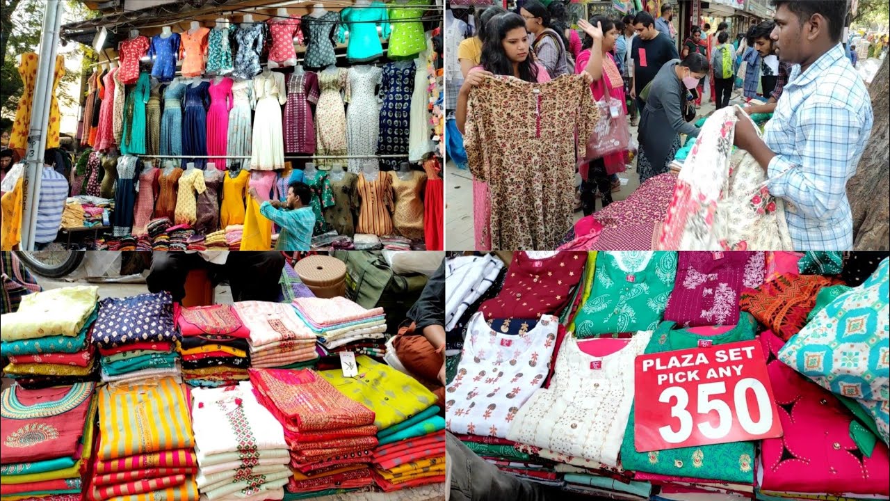 Malleshwaram street shopping || kurthas starting from 200₹ || Best street shopping bangalore