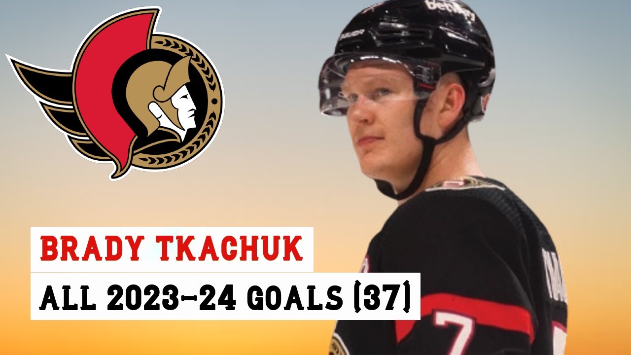 Brady Tkachuk (#7) All 37 Goals of the 2023-24 NHL Season