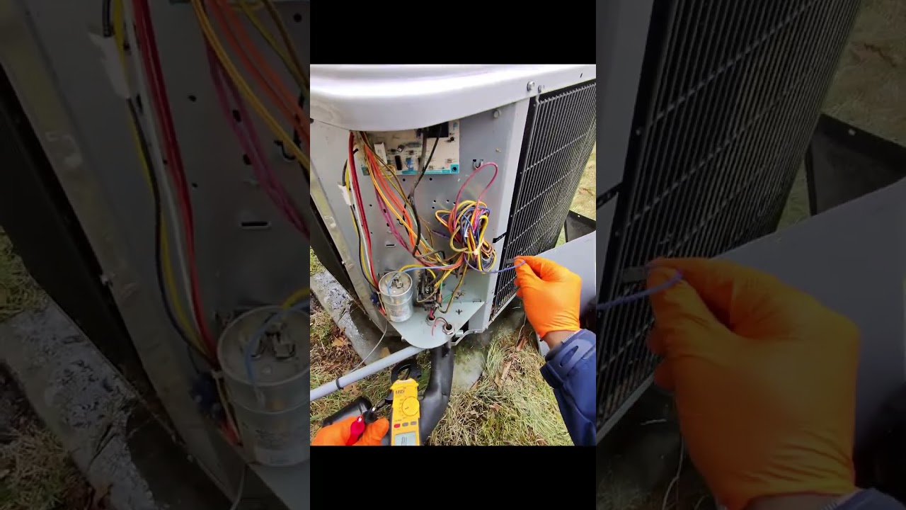 Come with me as we investigate issue with ICED up heat pump. #OneSystemAtATime