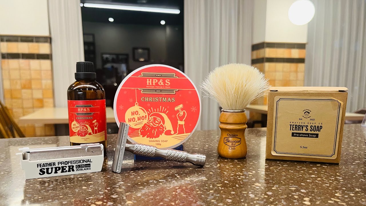 Luxury Wet Shave with Atelier Durdan La Faulx++ | Terry’s HP&S Christmas