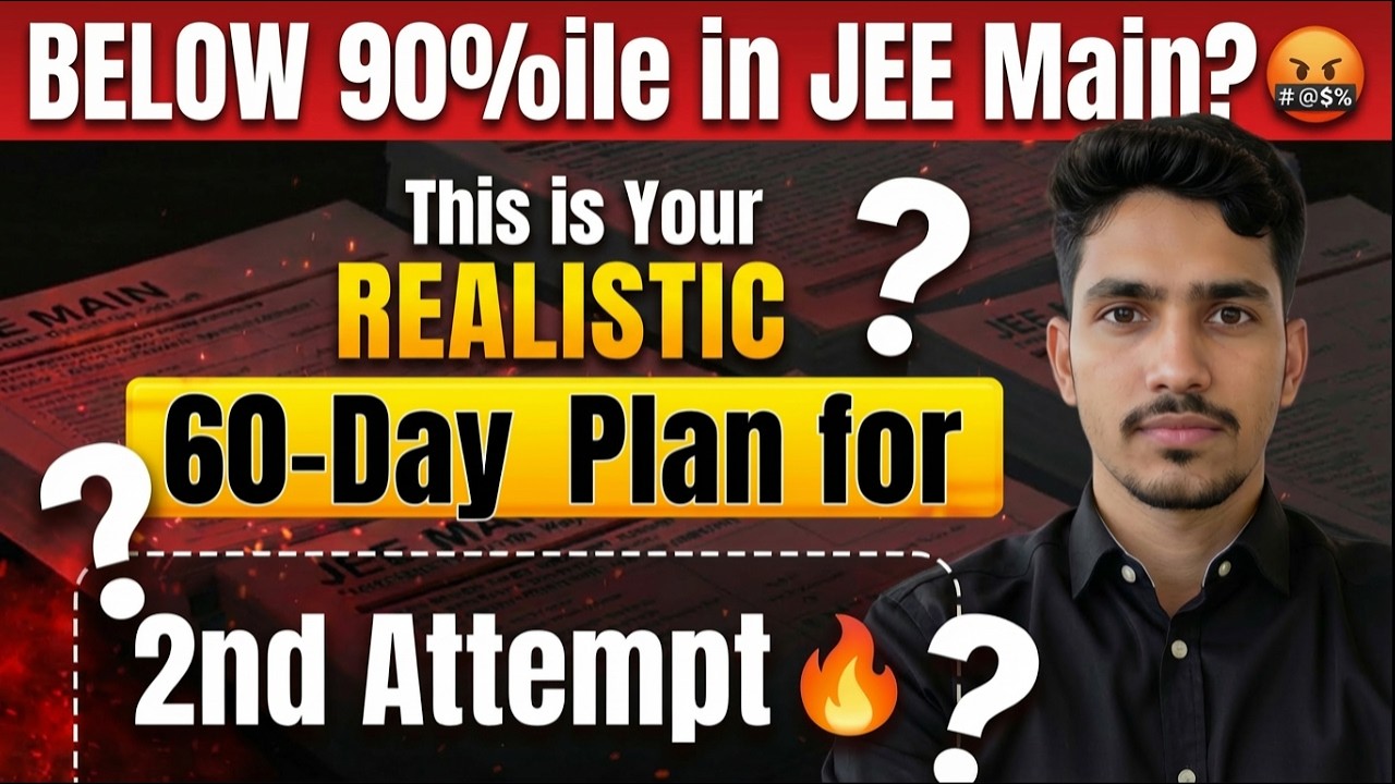 JEE Main Session 2: How to Cross Cutoff if You Scored less than 90%ile (My IIT Strategy)