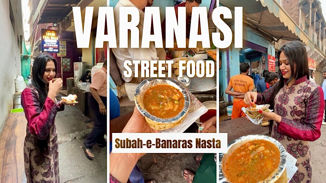 Subah-e-Banaras Nasta🤤 | Varanasi Street food 🍛 | Trying best Banarasi Nasta 😋 | Varanasi 🇮🇳