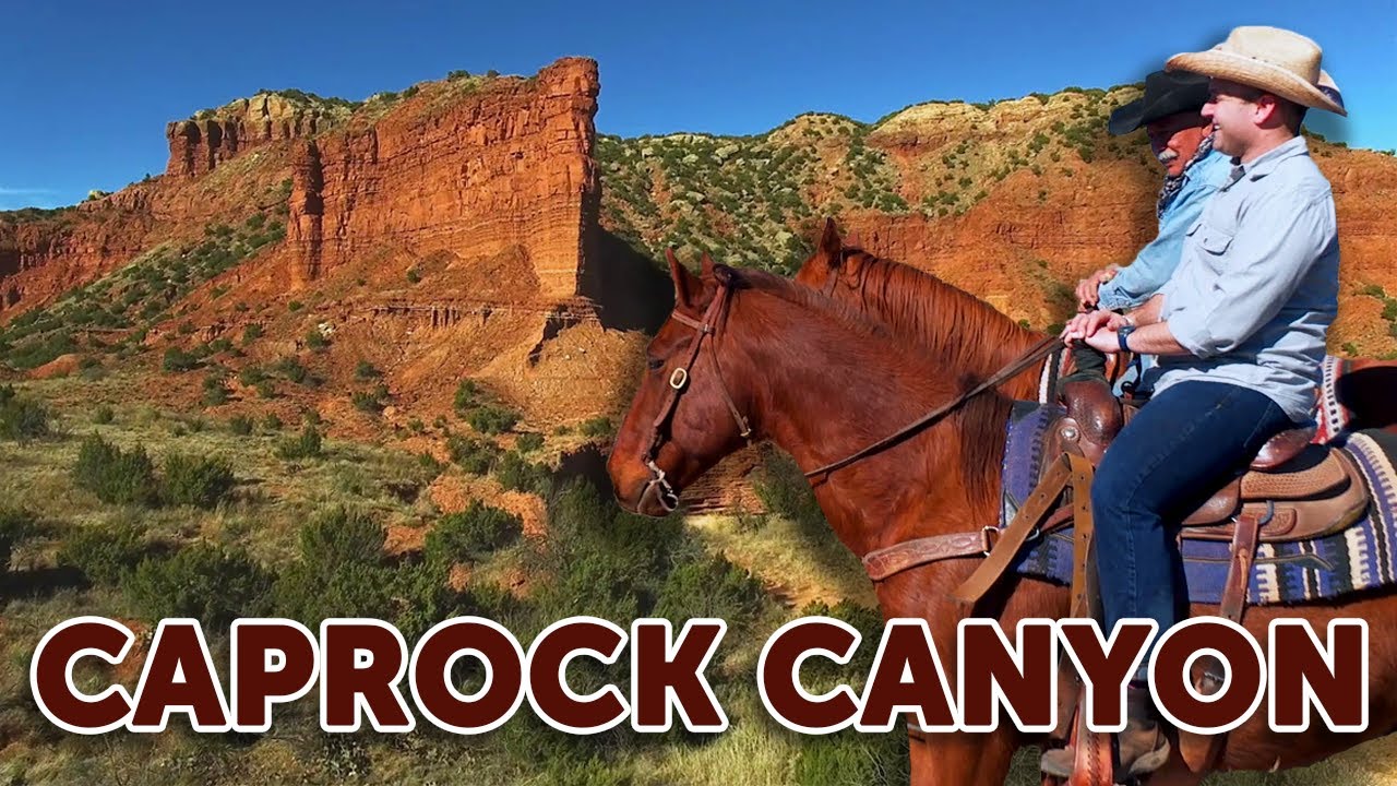 Horseback Riding 🐎🤠 in Caprock Canyons State Park