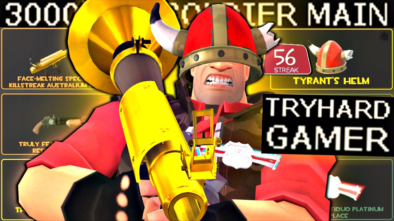 3000+ Hour Soldier vs CASUAL SERVER🔸TF2 Gameplay