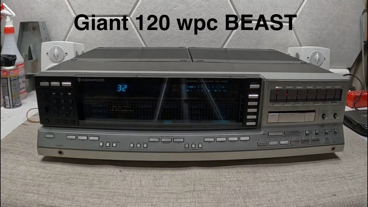 Kenwood 1982 KR-1000 - Galaxy Commander- Crazy Cool 80s Tech