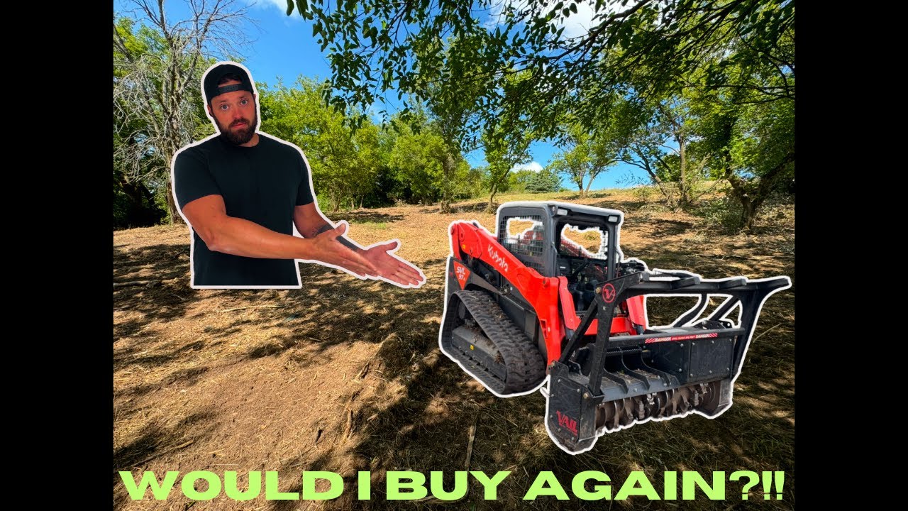 Купил бы я снова KUBOTA SVL 97-2 для мульчирования в лесу?!!