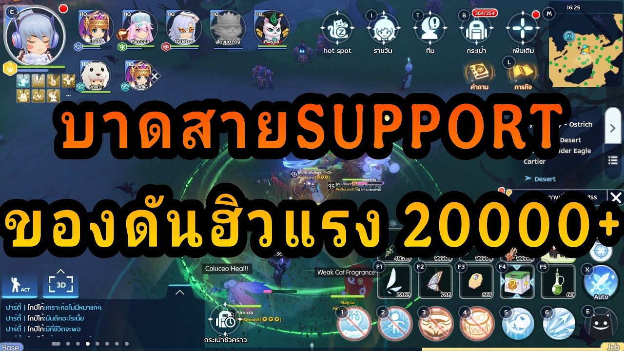 Ragnarok M: Classic | บาดสายSupportของน้อยของดันฮิวแรงเด้งครั้งละ20000