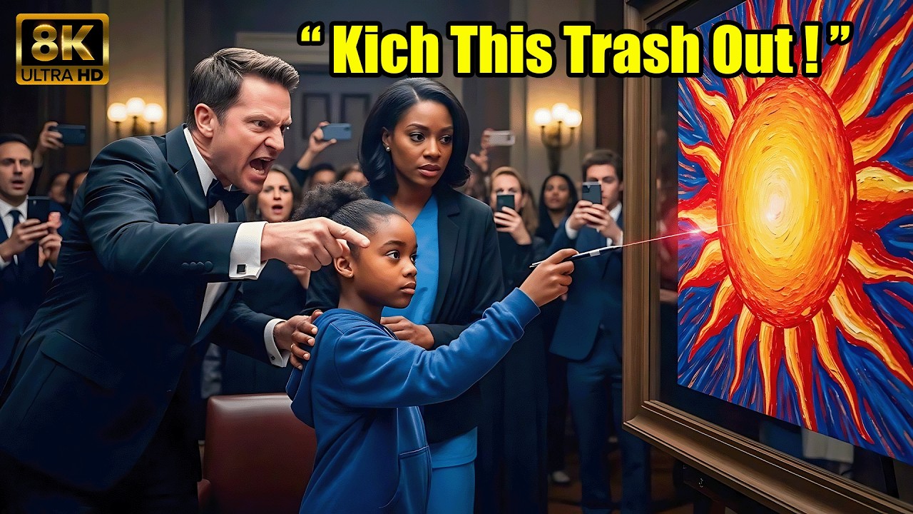 Auctioneer Screams: ‘Kich This Trash Out!’ Seconds Later, a Tycoon Kneels to a Black Girl