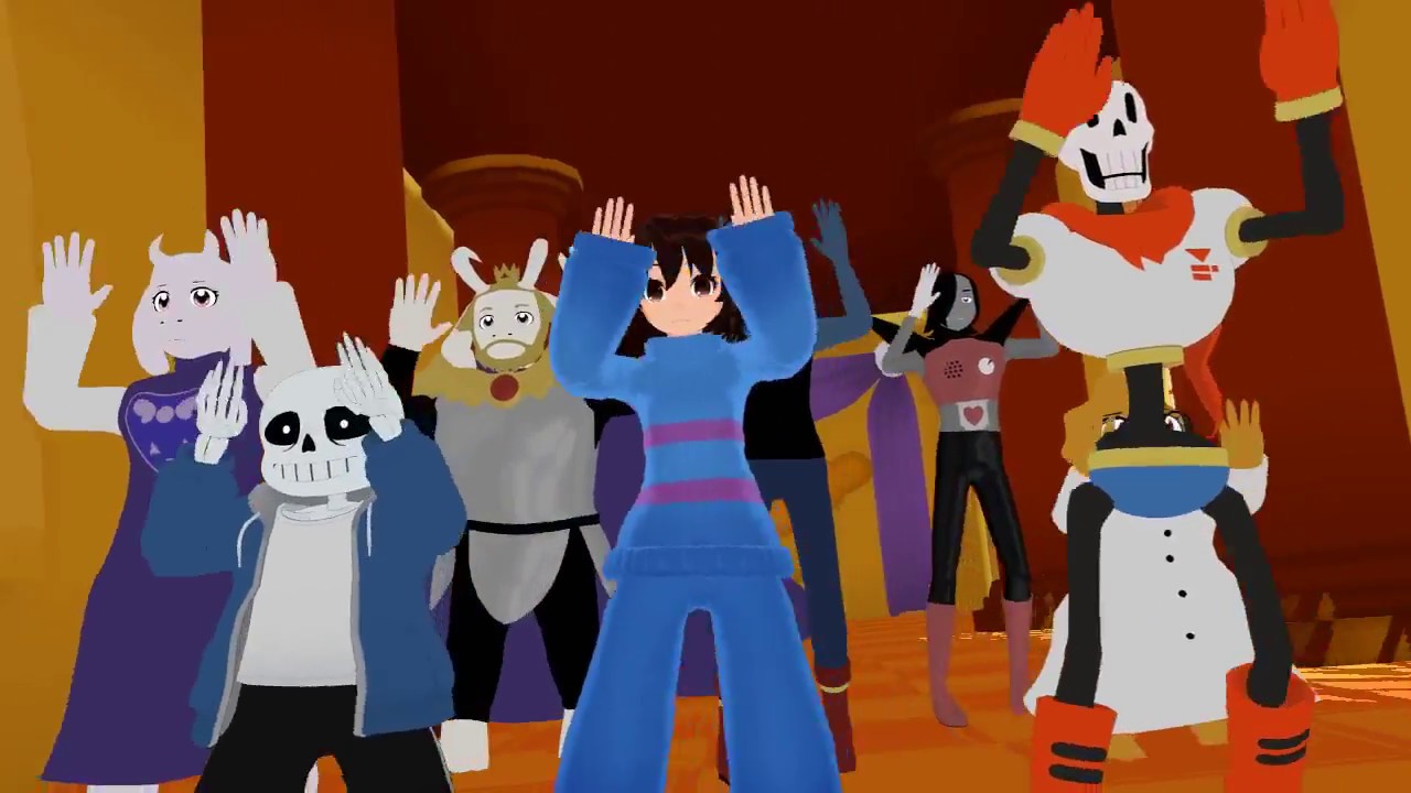 [MMD Undertale] UT _ Caramell Dansen