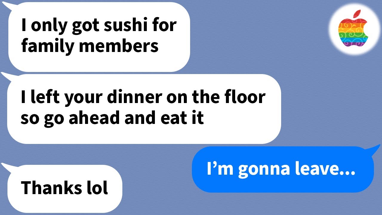 【Apple】 My mother-in-law forced me to leave the family dinner but...