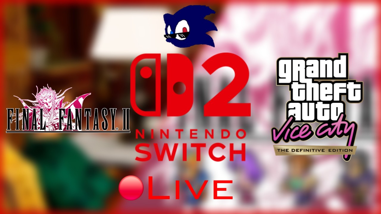 Final Fantasy 2 + Grand Theft Auto Vice City Stream