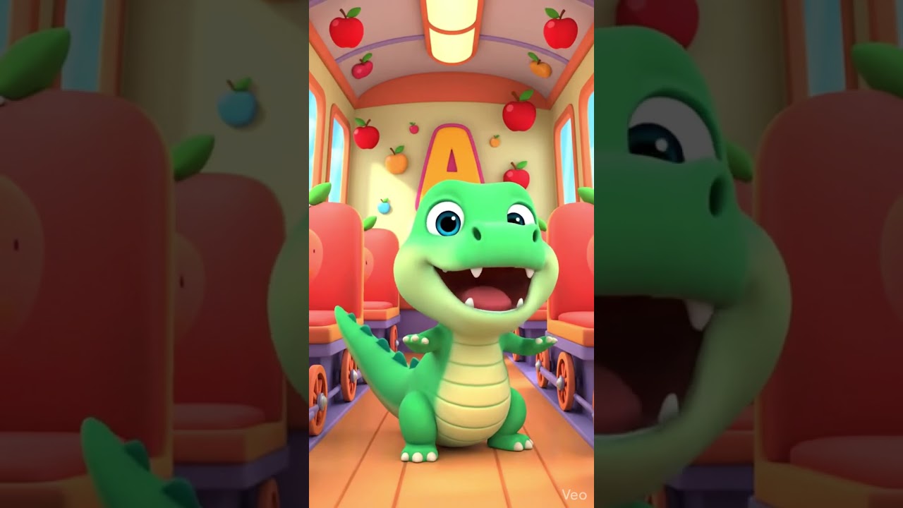 Choo cho train  A for Aligatiur