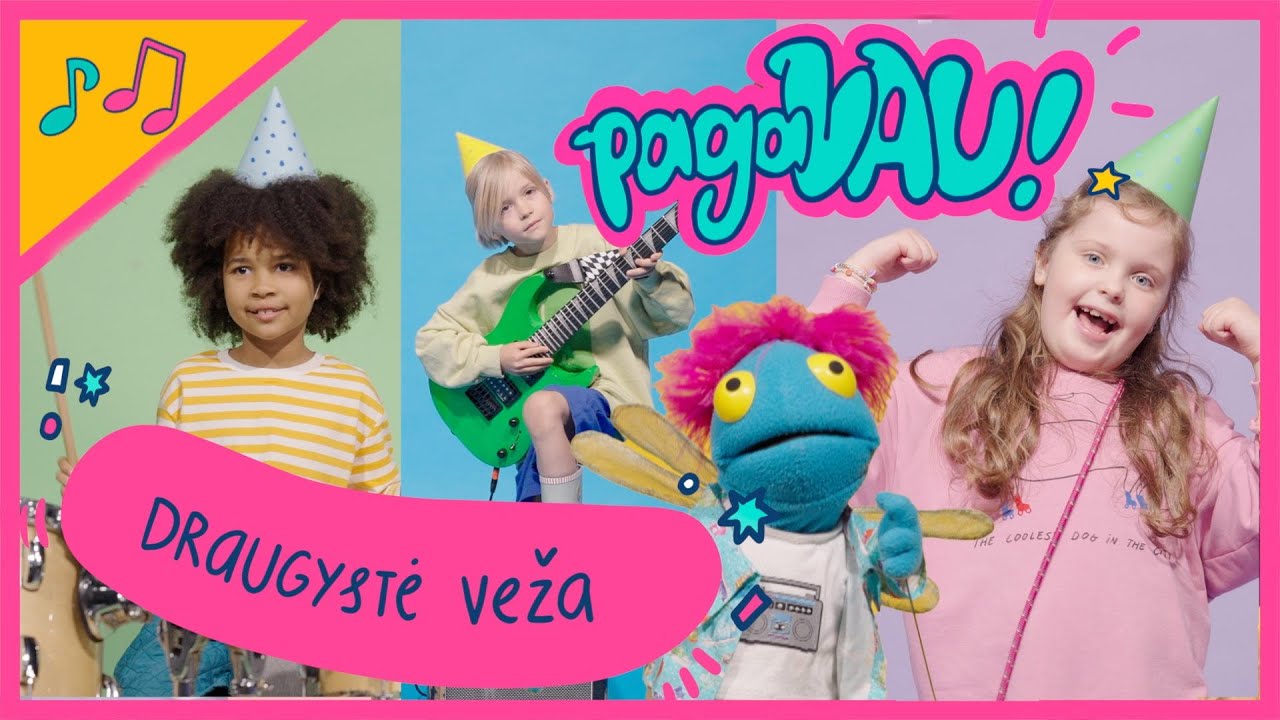 DAINA APIE DRAUGYSTĘ 👐 Laumis ir grupė &ndash; &bdquo;Draugystė veža&rdquo;