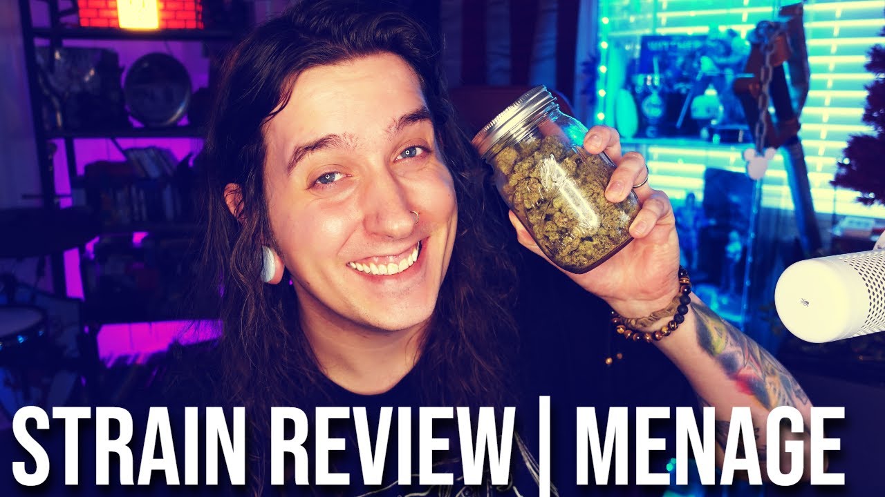 DRAGON'S STRAIN REVIEW || MENAGE || 5 rips off this POTENT indica leaning hybrid
