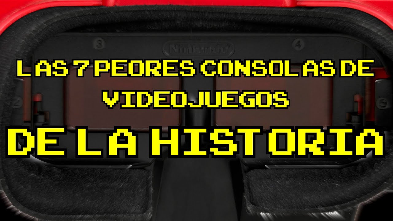 Las 7 peores consolas de videojuegos de la historia