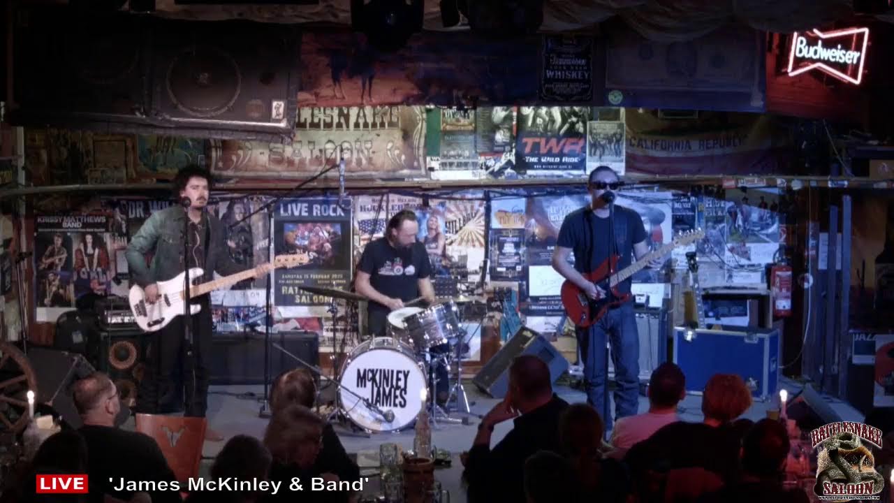 'James McKinley & Band' live aus dem Rattlesnake Saloon